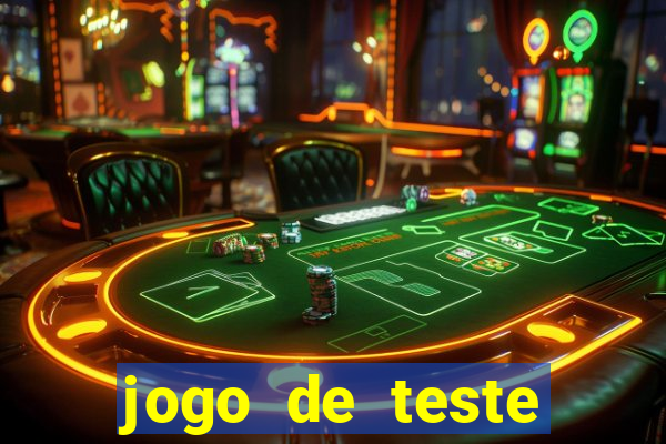 jogo de teste fortune tiger