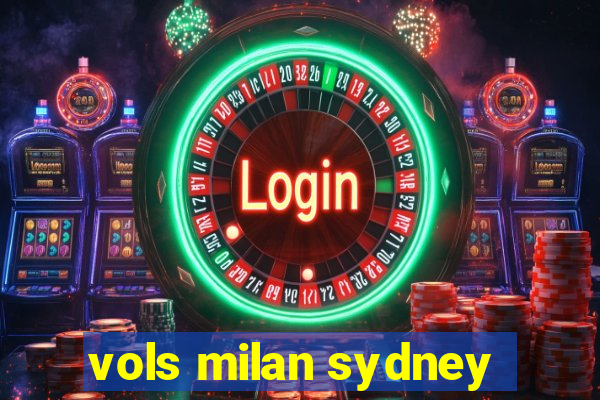 vols milan sydney