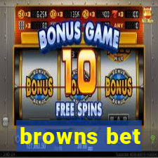 browns bet