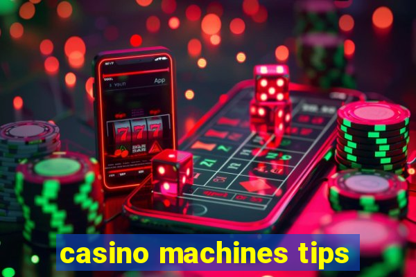 casino machines tips