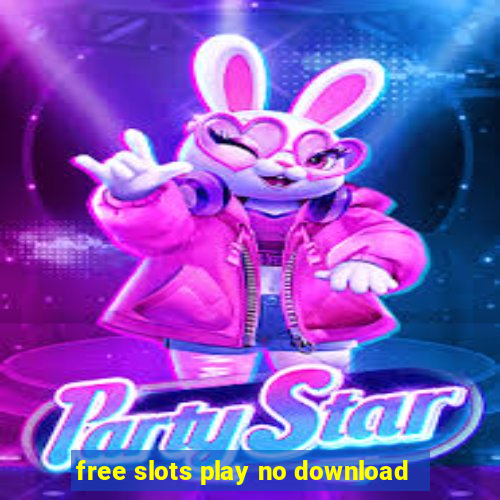 free slots play no download