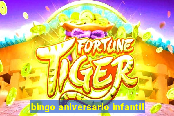 bingo aniversario infantil