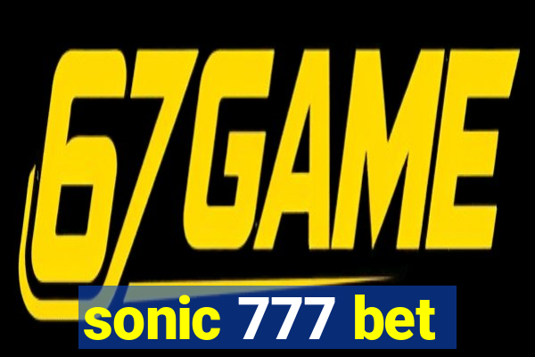 sonic 777 bet