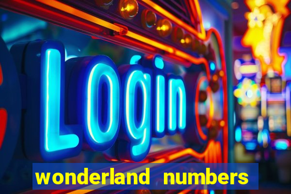 wonderland numbers wiki fandom