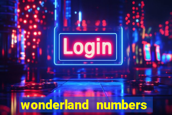 wonderland numbers wiki fandom