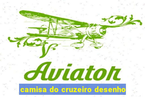 camisa do cruzeiro desenho