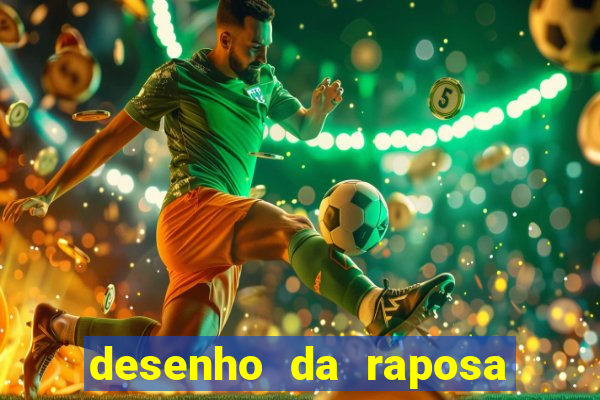 desenho da raposa do cruzeiro para colorir