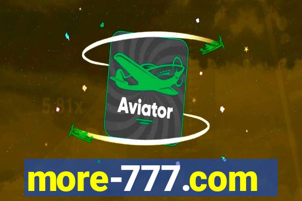 more-777.com