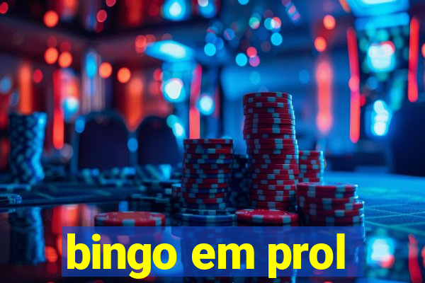 bingo em prol