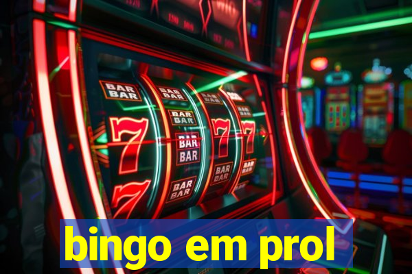 bingo em prol