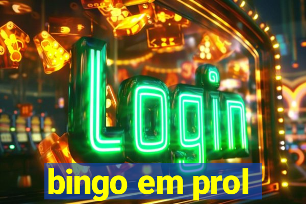 bingo em prol