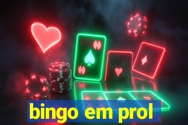 bingo em prol