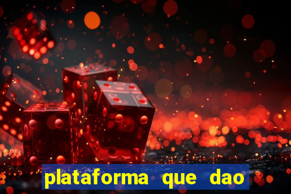 plataforma que dao bonus de cadastro