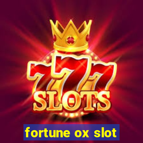 fortune ox slot