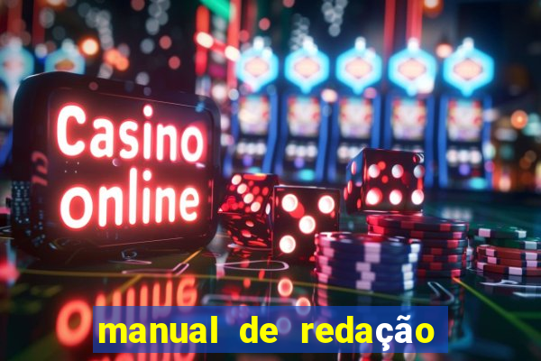 manual de redação folha de são paulo pdf