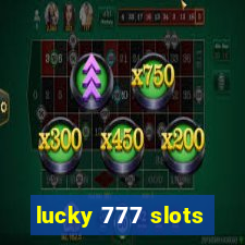 lucky 777 slots