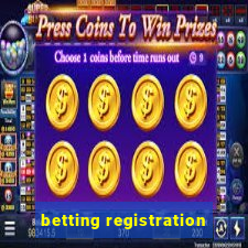 betting registration