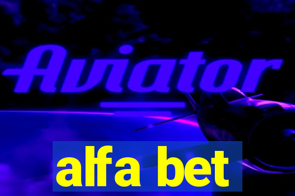 alfa bet