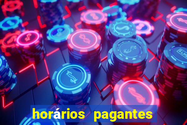 horários pagantes fortune rabbit hoje