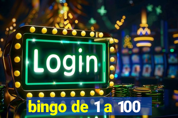 bingo de 1 a 100