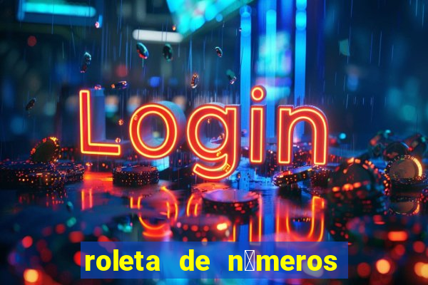 roleta de n煤meros 1 a 100