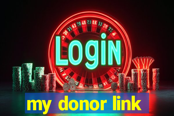 my donor link