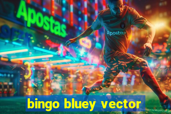 bingo bluey vector