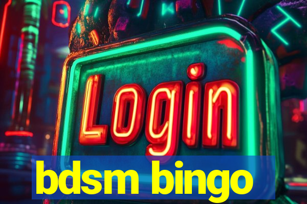 bdsm bingo