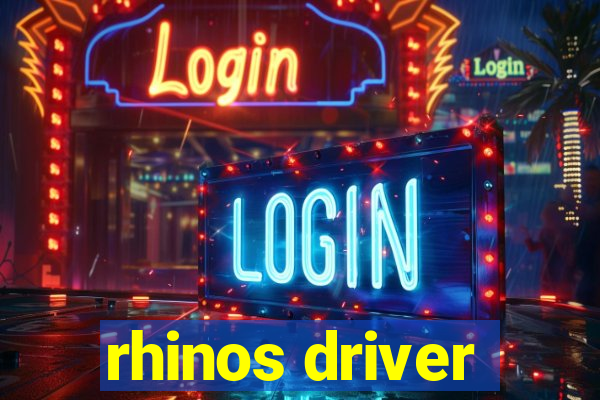 rhinos driver