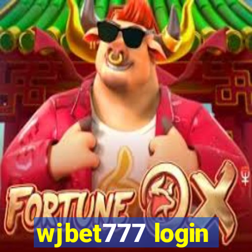 wjbet777 login