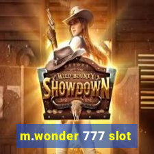 m.wonder 777 slot