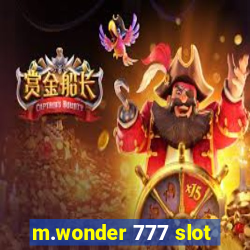 m.wonder 777 slot