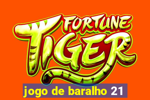 jogo de baralho 21