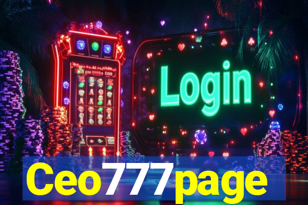 Ceo777page