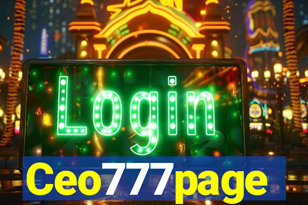 Ceo777page