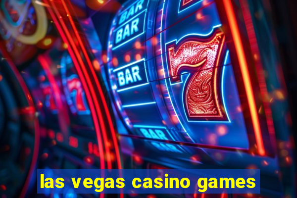 las vegas casino games