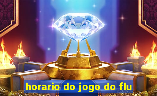 horario do jogo do flu