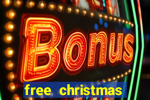 free christmas bingo cards