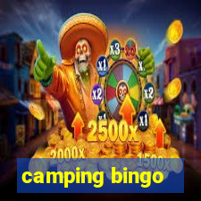 camping bingo