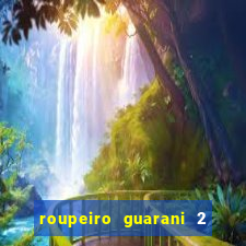 roupeiro guarani 2 portas de correr com espelho