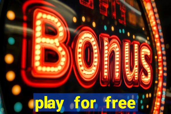 play for free casino games