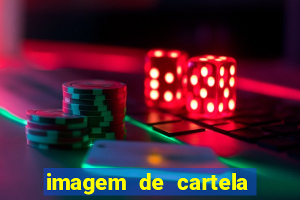 imagem de cartela de bingo