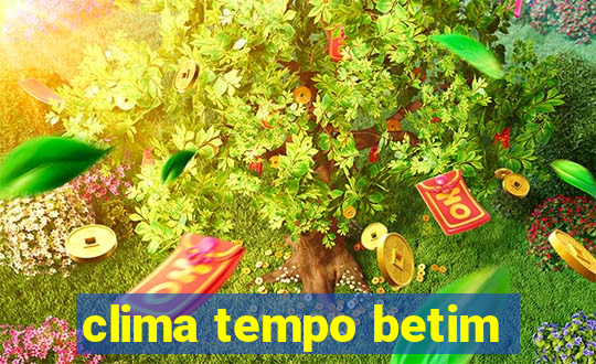 clima tempo betim