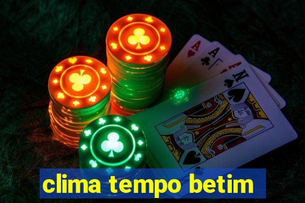 clima tempo betim