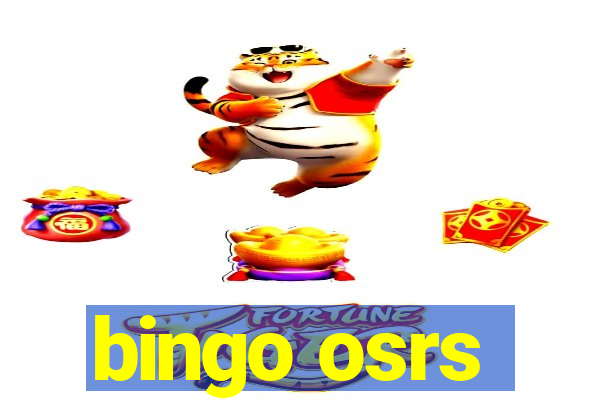 bingo osrs