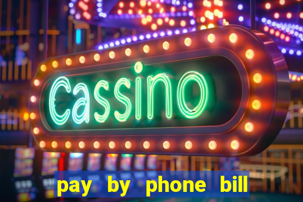 pay by phone bill bingo uk