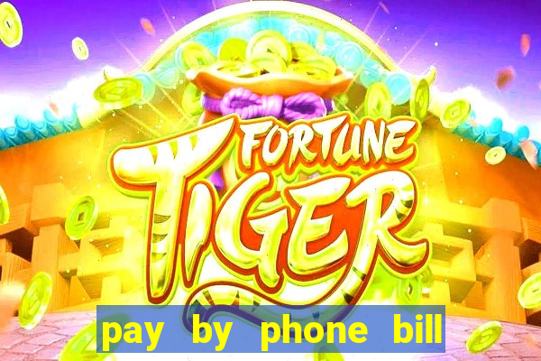 pay by phone bill bingo uk