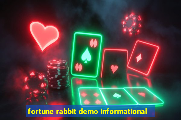 fortune rabbit demo Informational