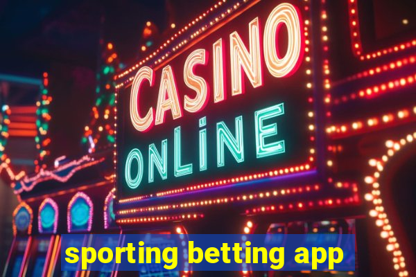 sporting betting app