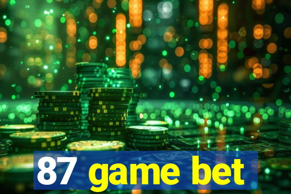 87 game bet